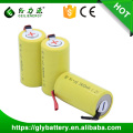 Wholesale Rechargeable NICD SC 3400mAh Battery 1.2V With Tabs